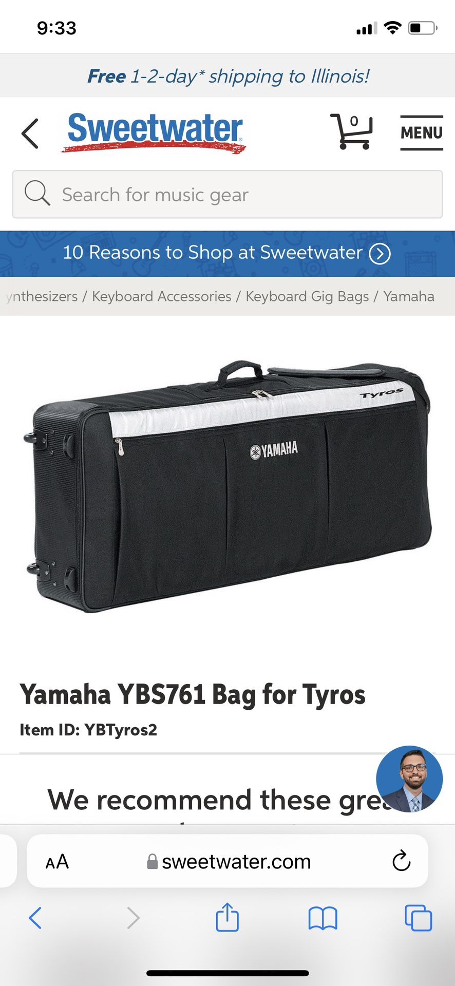 Keyboard Piano bag