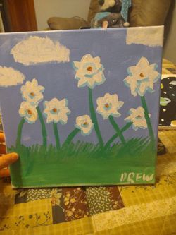 Handmade Flower Painting