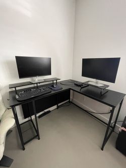 L-Shaped Executive Desk