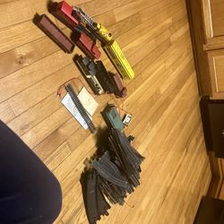 Vintage tyco train set