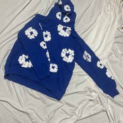 Denim Tears XL Blue Hoodie 