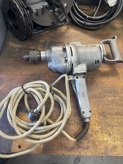 VINTAGE THOR POWER DRILL WITH SPADE HANDLE PORTABLE ELECTRIC DRILL