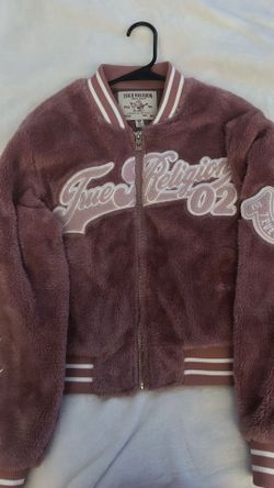 Pink true religion jacket
