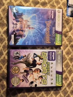 Xbox 360 KINECT games....$20