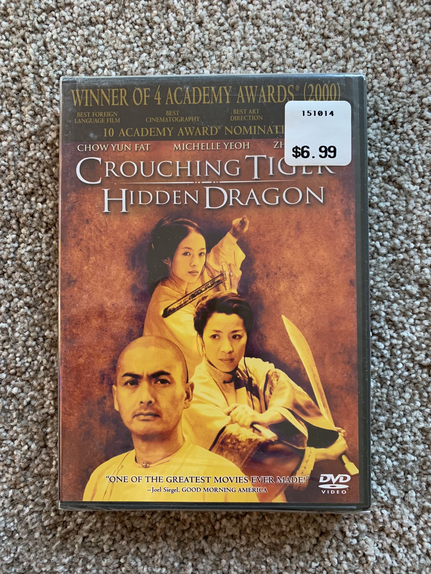 NEW Crouching Tiger, Hidden Dragon DVD