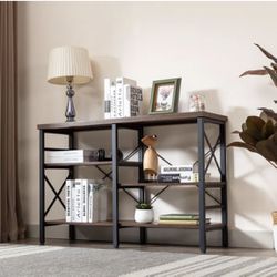 47.2" Console Tv Table In Brown 