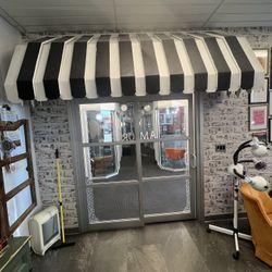 Beautiful vintage Parisian style awning