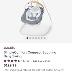 Baby swing 