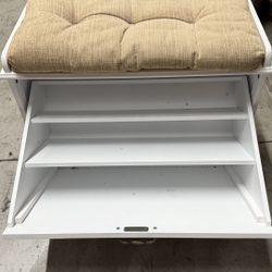 Shoe Holder with Bench Cushion 