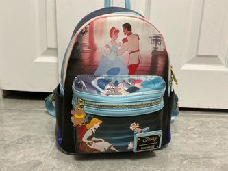 Loungefly Disney Cinderella Princess Scenes Mini Backpack