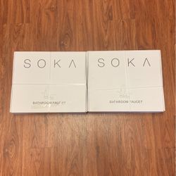 DOBLE HANDLE BATHROOM FAUCET. Brand:SOKA