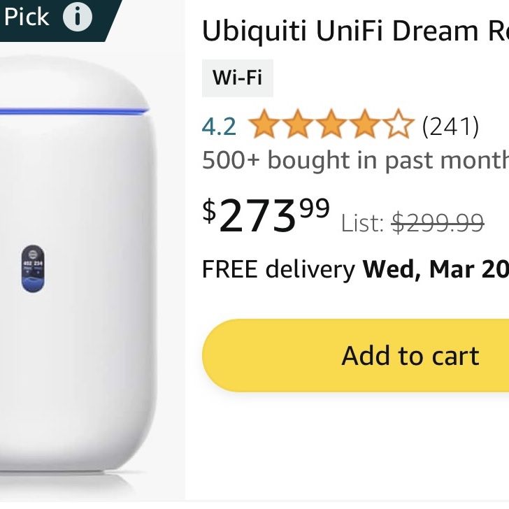 ubiquiti Unifi Dream Router