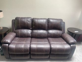Furniture set dark brown