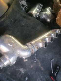 Set of exhaust manifolds for jet boat Ford 429/460 big block