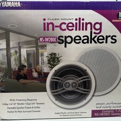 Brand New Yamaha In Ceiling Speakers 