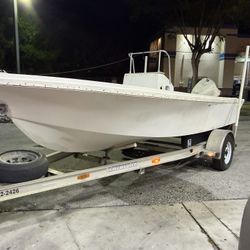 1977 Mako Project 90 Hp Johnson  Title For Boat Rjistrasion For Trailer