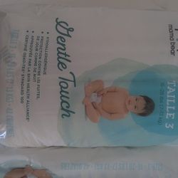 Mama Bear Gentle Touch Diapers Size 3 16-28lbs (Pack Of 4)