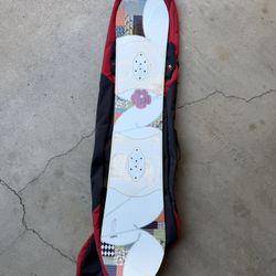 Burton 141 Stubborn With Bag Case 
