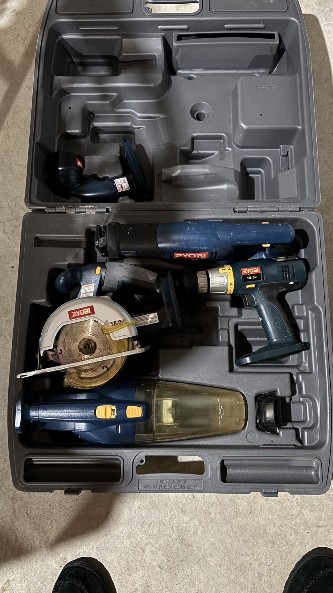 Ryobi 18V Cordless Power Tools