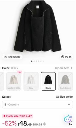 Baby wearing sweater