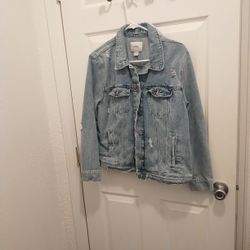 Women Jean Jacket Size XL 