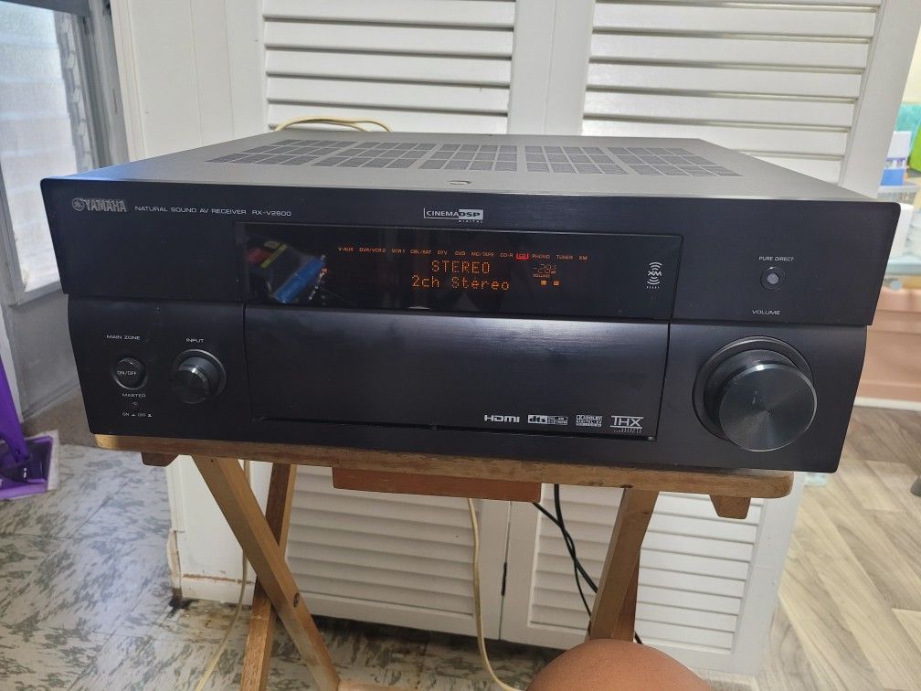 YAMAHA NATURAL SOUND AV RECEIVER