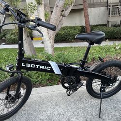Lectric XP Lite Electric Boke Only 29 Miles Used 