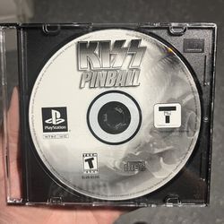 Kiss Pinball For Sony PlayStation Disc Only 