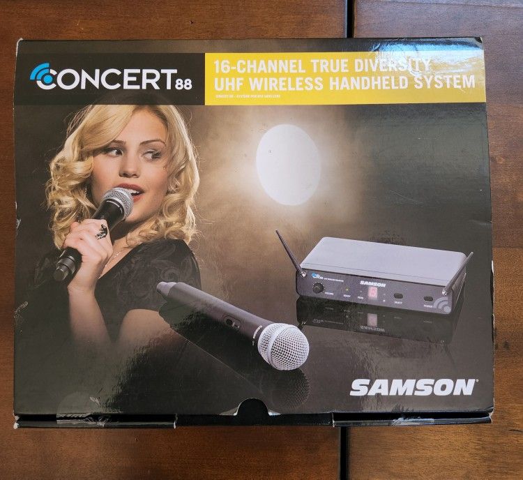 Samson Wireless Microphone: Concert 88 Series UHF
