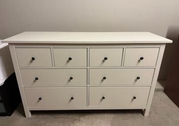 IKEA Hemnes 8 Drawer White Dresser