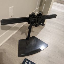 Dual monitor stand