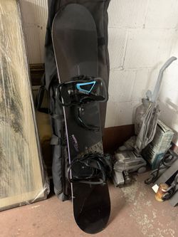 Used 152cm Burton Hero Snowboard With Binding 