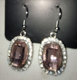 Pink earrings