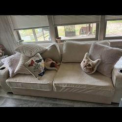 2 Seater Corduroy Couch 