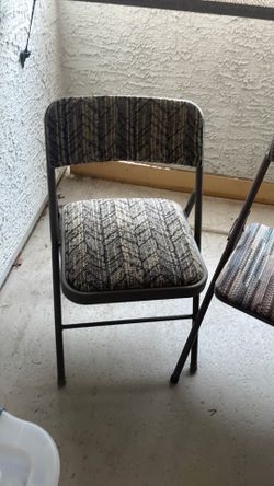 Folding chairs