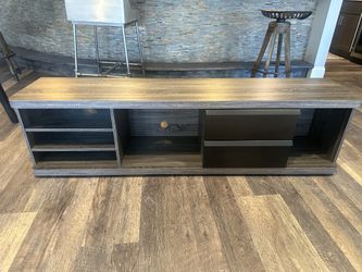 Entertainment Stand and Matching Desk