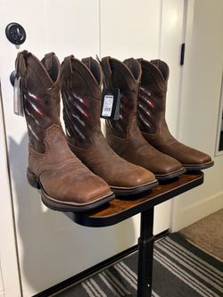 Cody James boots Mexican flag boots