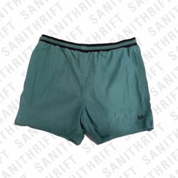 Givenchy Activewear Vintage Teal Nylon Shorts – Size Large