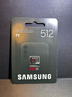 Samsung 512GB T9 microSDXC Card UHS-I 200MB/s