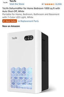 ToLife Dehumidifier with 95 oz Tank