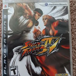 Street Fighter IV PS3 Game 
