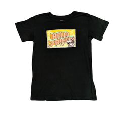 Hello Kitty Sz XS Girls Graphic Tee Black