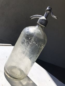 SHASTA seltzer water bottle 1910-1920 Antique