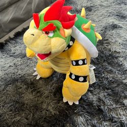 Build-A-Bear Super Mario Bowser Plush (WITH SOUND)