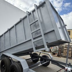 New  8x4x12 Hydraulic Dump Trailer 💎