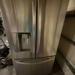 Stainless Steel LG Refrigerator 