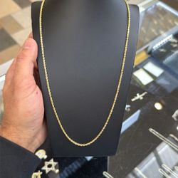 Rope Chain 10kt Gold 24120