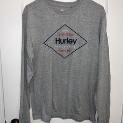 Grey hurley long sleeve