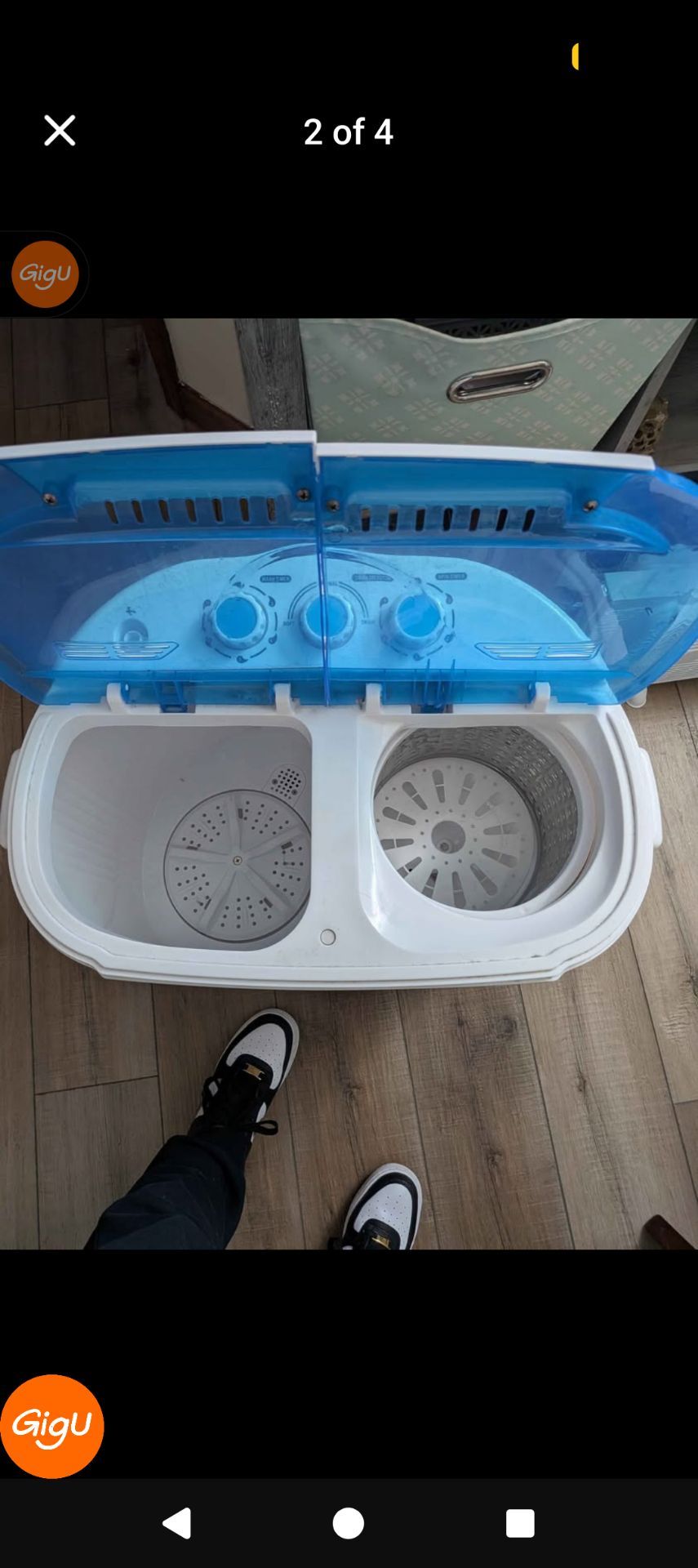 18lbs Portable washer/spin dry combo