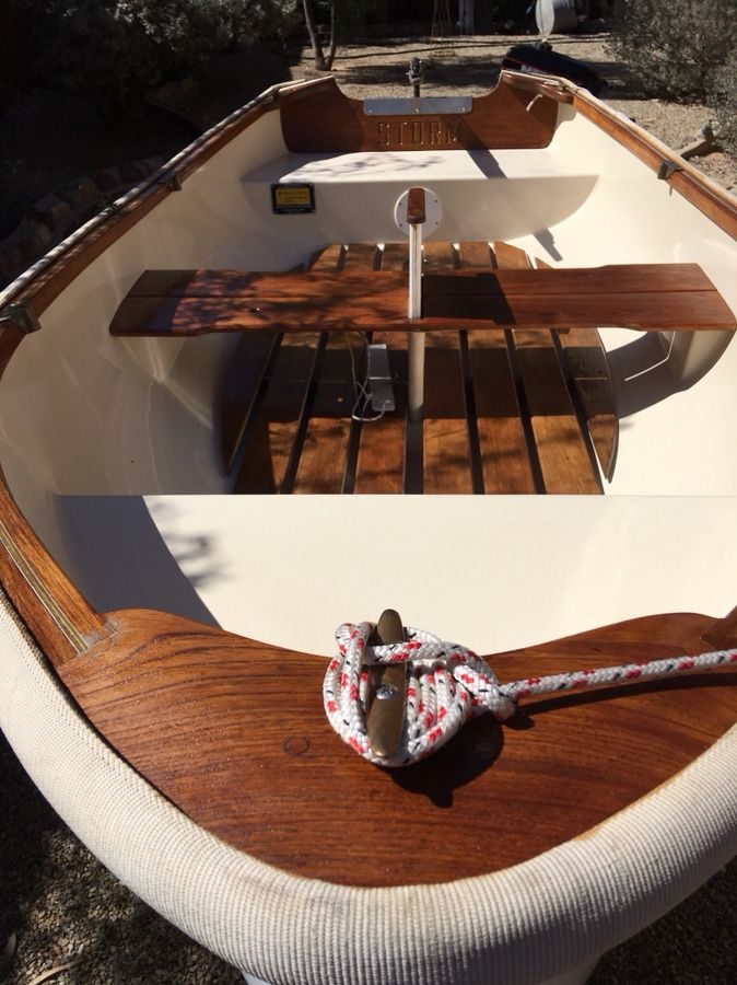 TRINKA 10 ft sail/row boat plus motor